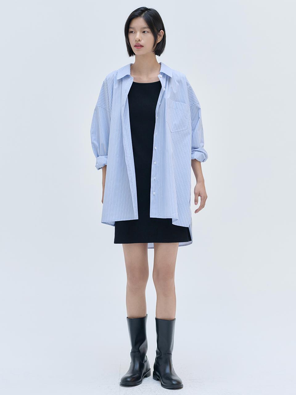 NILBY P 25SN Boy-friend Fit Shirts