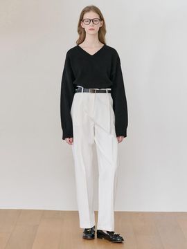 NILBY P 25SN Cotton Baggy Pants [WH]