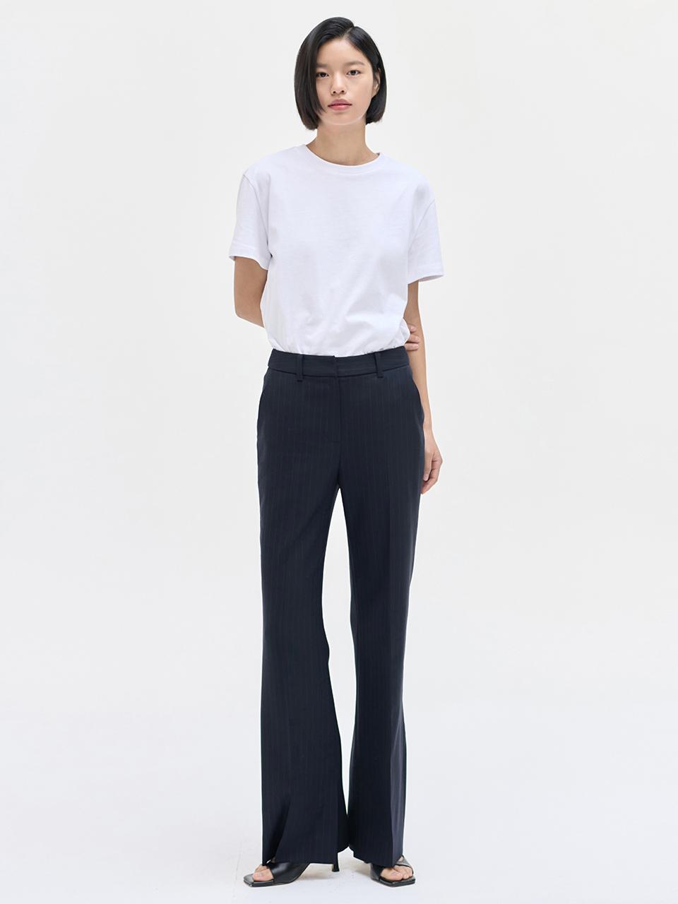 NILBY P 25SN Semi-Wide Pants [2colors]