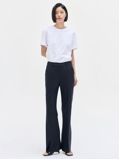 NILBY P 25SN Semi-Wide Pants [2colors]