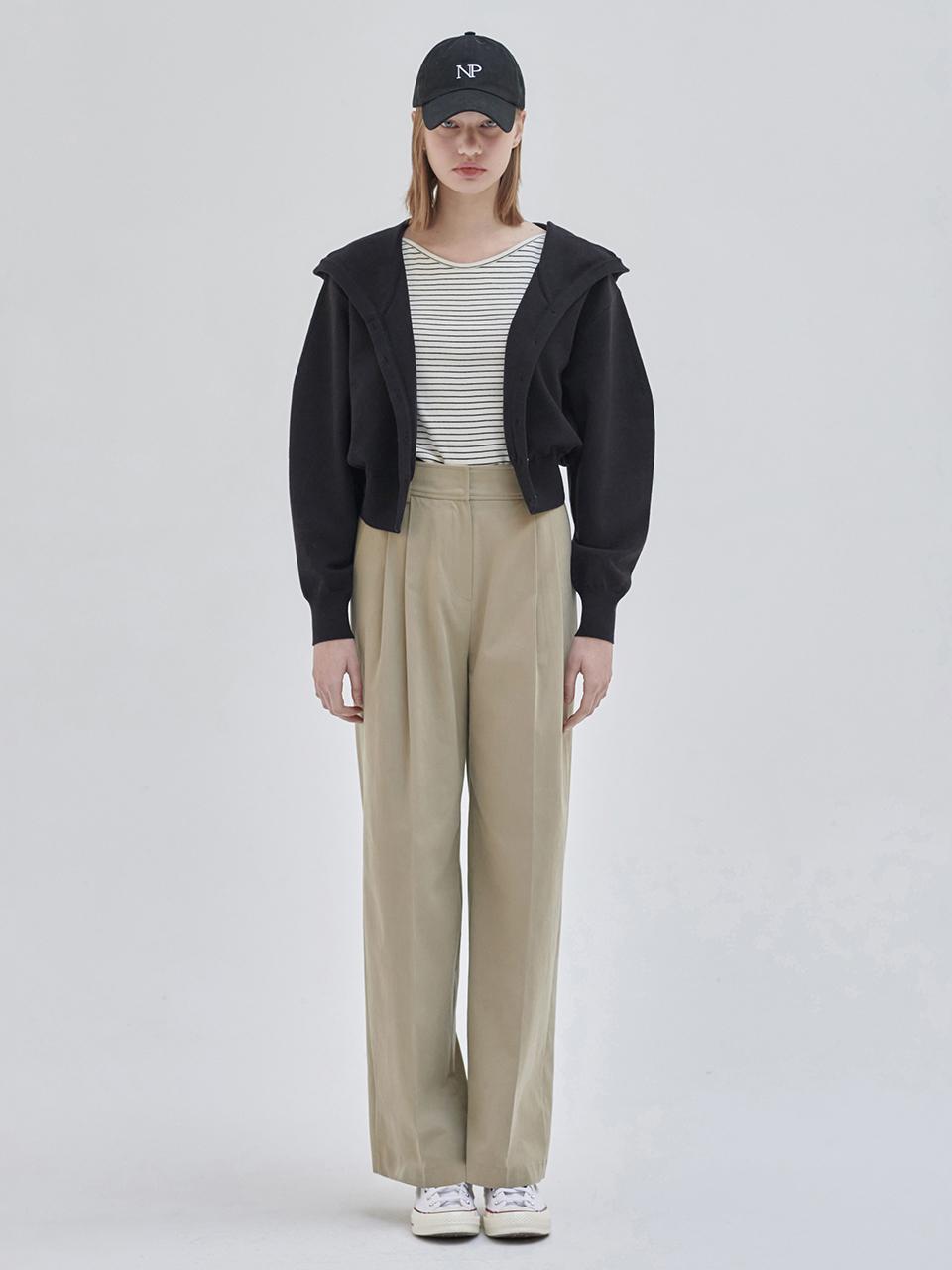 NILBY P Cotton Casual Wide Pants
