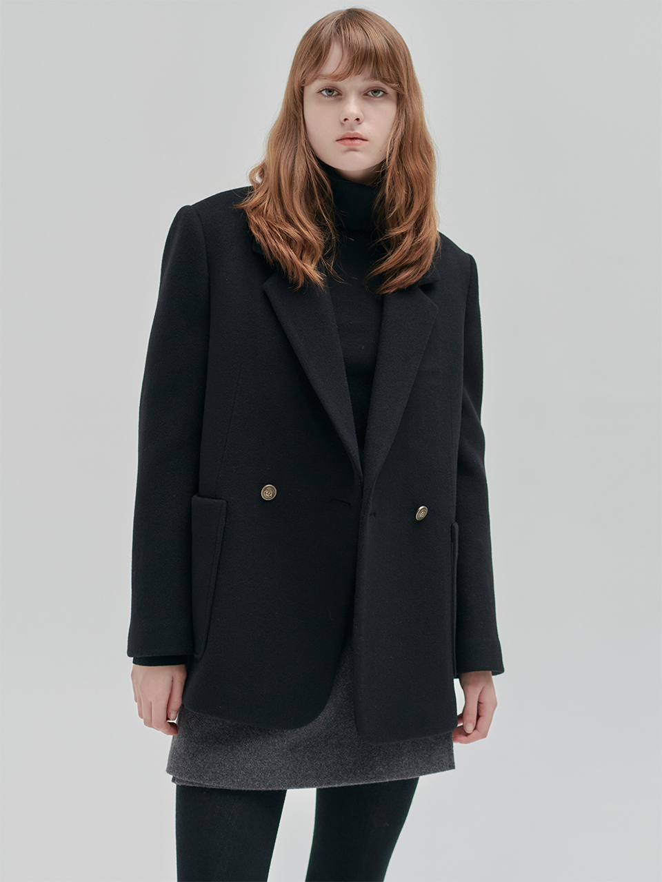 NILBY P Winter Double Jacket_Black