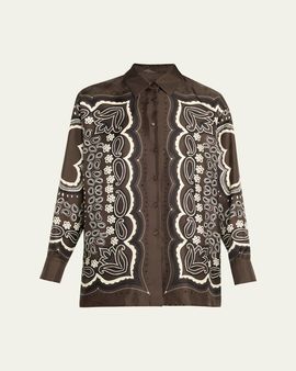 Nili Lotan Alfie Silk Shirt