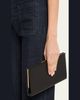 Nili Lotan Anjelica Smooth Leather Clutch Bag - 2