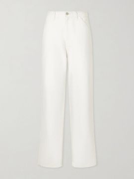 NILI LOTAN Arnaud carpenter mid-rise straight-leg jeans