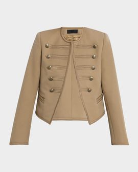 Nili Lotan Blondie Open Military Jacket