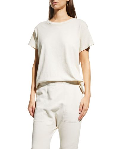 Nili Lotan Brady Distressed Tee