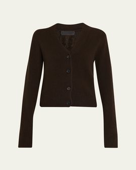 Nili Lotan Charmaine V-Neck Cashmere Cardigan