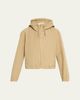 Nili Lotan Clyde Hooded Cotton Windbreaker - 1