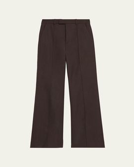 Nili Lotan Etoile Virgin Wool Relaxed-Leg Pants