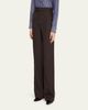Nili Lotan Etoile Virgin Wool Relaxed-Leg Pants - 4