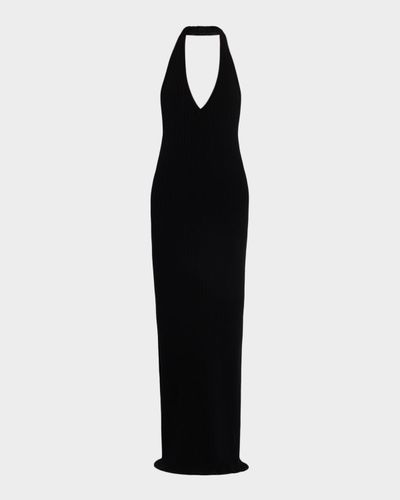 Nili Lotan Ivenka Backless Halter Dress