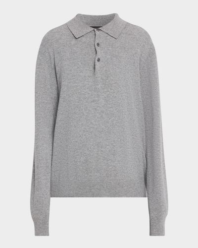 Nili Lotan Jovan Cashmere Polo Sweater