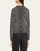 Nili Lotan Keelah Cashmere Leopard-Spot Cardigan - 3