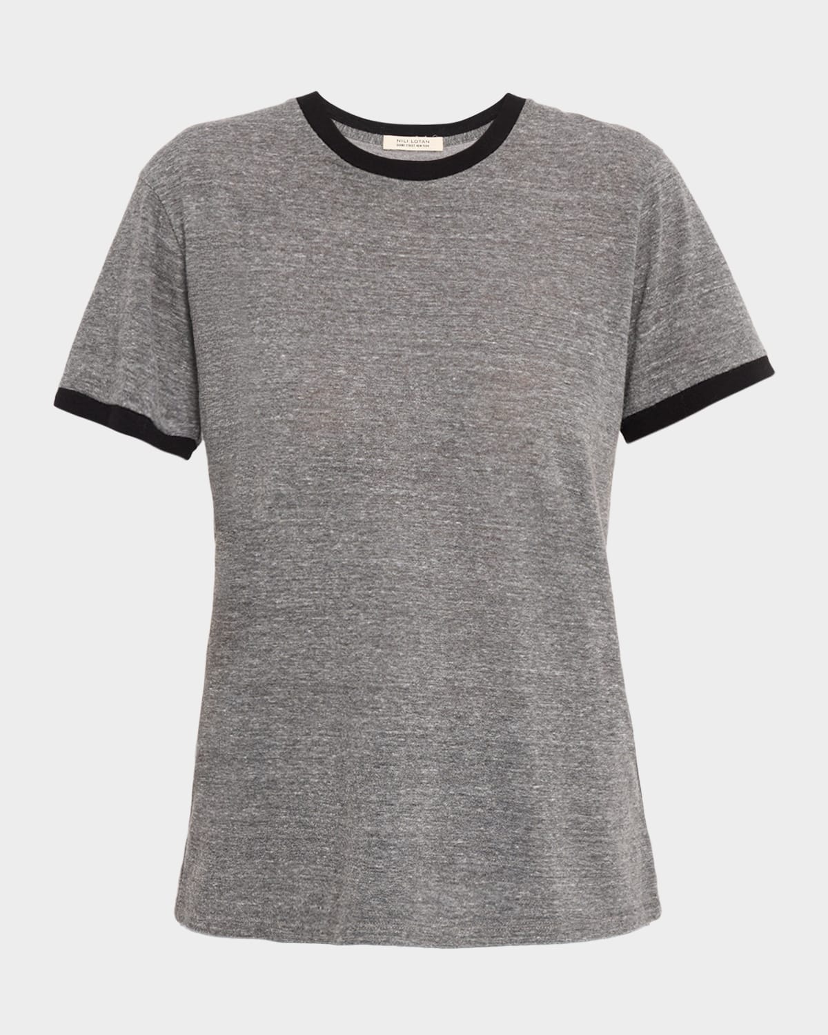 Nili Lotan Lana Classic Ringer Tee