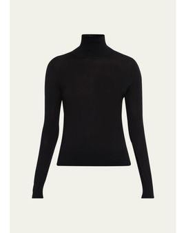 Nili Lotan Larkin Merino Wool Turtleneck Sweater