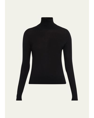 Nili Lotan Larkin Merino Wool Turtleneck Sweater