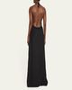 Nili Lotan Lelia Halter Backless Linen Maxi Dress - 3
