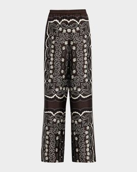 Nili Lotan Morgan Silk Pants