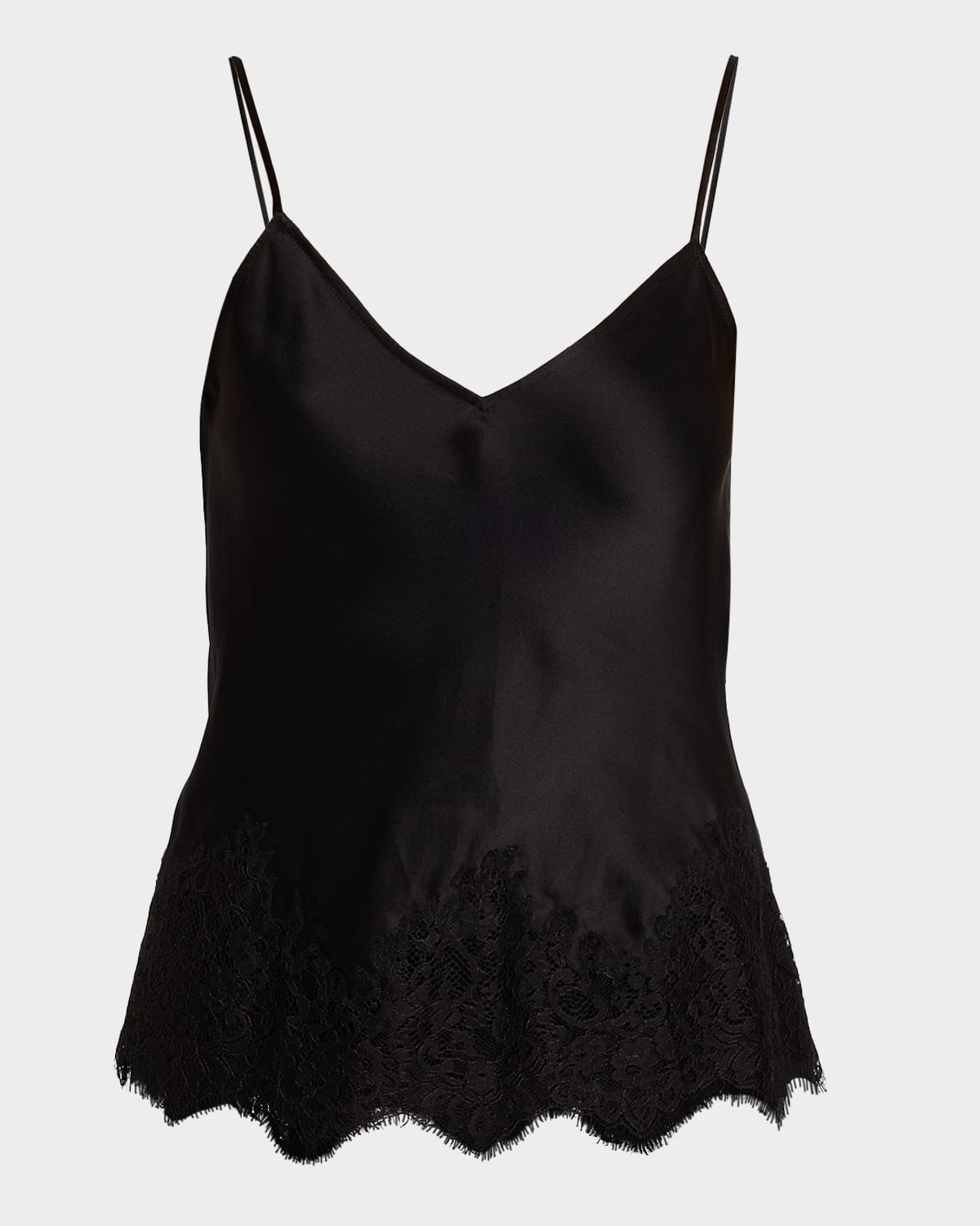 Nili Lotan Nadine Lace Silk Cami Top