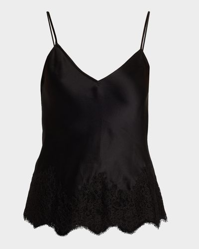 Nili Lotan Nadine Lace Silk Cami Top
