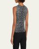 Nili Lotan Nessa Cheetah Cashmere Sweater Tank - 3