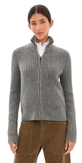 Nili Lotan Nili Lotan Arlen Cardigan Medium Grey Melange