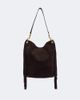 Nili Lotan Nili Lotan Asher fringed suede shoulder bag - 1