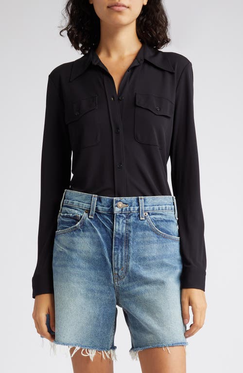 Nili Lotan Nili Lotan Aveline Pocket Button-Up Shirt