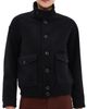 Nili Lotan Nili Lotan Belleville Wool Bomber Jacket Black - 1