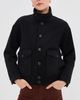 Nili Lotan Nili Lotan Belleville Wool Bomber Jacket Black - 2