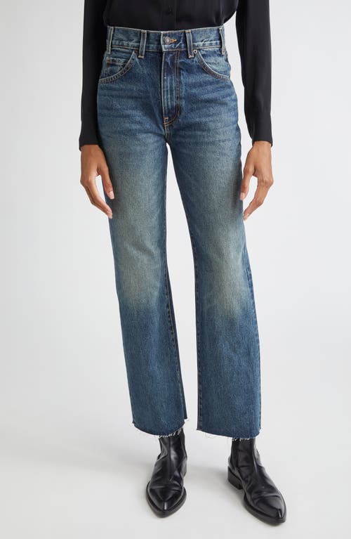 Nili Lotan Nili Lotan Calla Straight Leg Raw Hem Jeans
