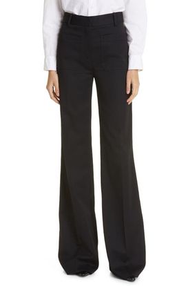 Nili Lotan Nili Lotan Christophe Wide Leg Virgin Wool Pants