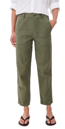 Nili Lotan Nili Lotan Earl Pants Olive Fatigue