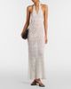 Nili Lotan Nili Lotan Eddie crochet halterneck cotton maxi dress - 2