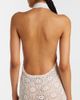 Nili Lotan Nili Lotan Eddie crochet halterneck cotton maxi dress - 5