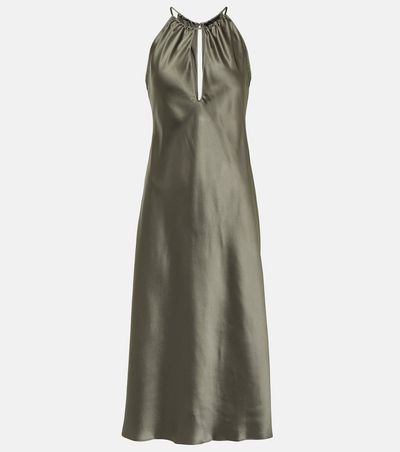 Nili Lotan Nili Lotan Eglantine halterneck silk midi dress
