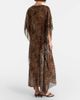 Nili Lotan Nili Lotan Erica leopard-print semi-sheer silk kaftan - 3