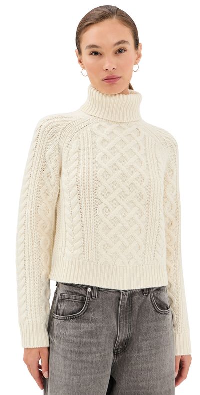 Nili Lotan Nili Lotan Ezren Sweater Ivory