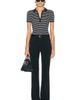 NILI LOTAN NILI LOTAN Fenna Stripe Polo Top - 4