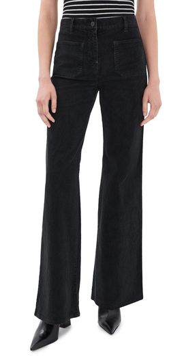 Nili Lotan Nili Lotan Florence Corduroy Pants Dark Charcoal