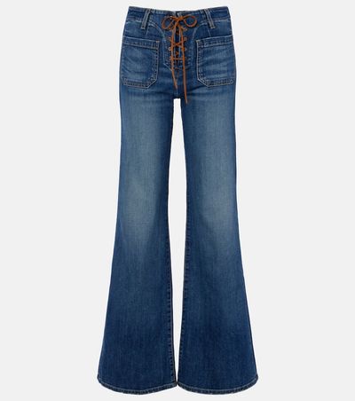 Nili Lotan Nili Lotan Florence mid-rise flared jeans