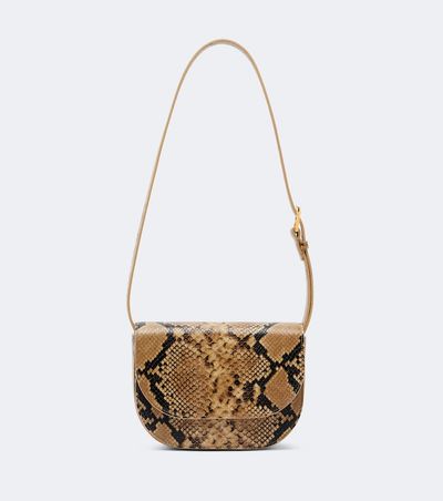 Nili Lotan Nili Lotan Francoise snake-effect leather crossbody bag