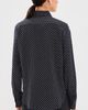 Nili Lotan Nili Lotan Gaia Slim Button Down Shirt Ivory Polka Dot - 3