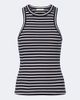 Nili Lotan Nili Lotan Hank striped cotton tank top - 1
