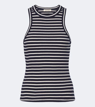 Nili Lotan Nili Lotan Hank striped cotton tank top