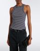 Nili Lotan Nili Lotan Hank striped cotton tank top - 2