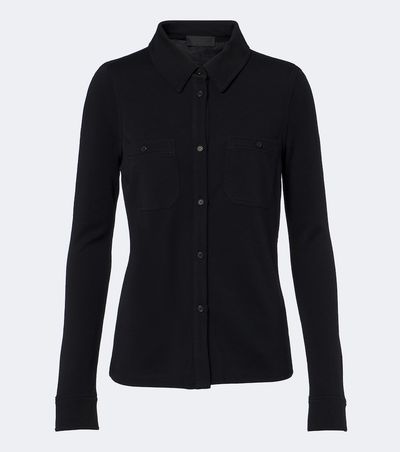 Nili Lotan Nili Lotan Ibra wool shirt