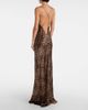 Nili Lotan Nili Lotan Ira leopard-print silk gown - 3