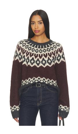 NILI LOTAN NILI LOTAN Isaline Fair Isle Sweater